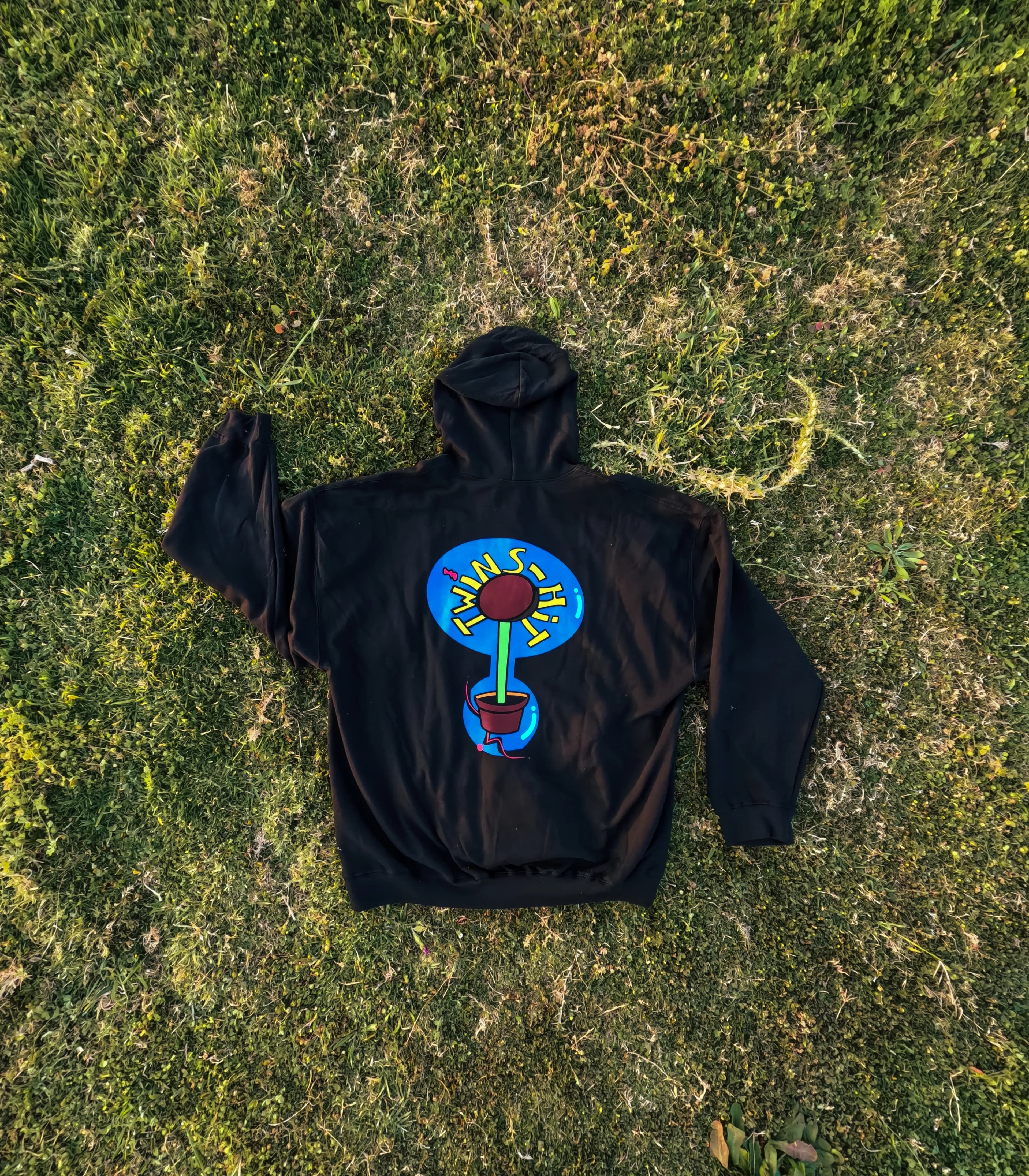 Twins–Hit / Sunflower Hoodie